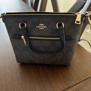 Coach Mini Gallery Mini Tote Crossbody